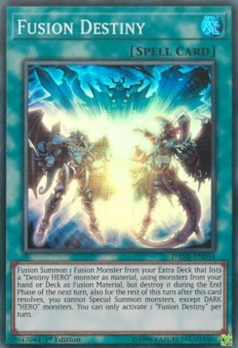 Fusion Destiny DANE-EN054 Super Rare Englisch