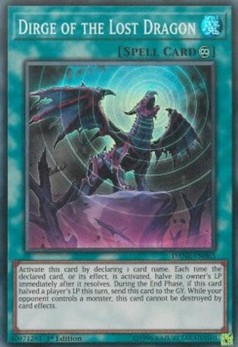 Dirge of the Lost Dragon DANE-EN063 Super Rare Englisch