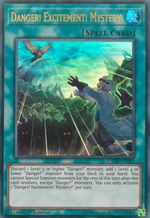 Danger! Excitement! Mystery! DANE-EN083 Ultra Rare Englisch