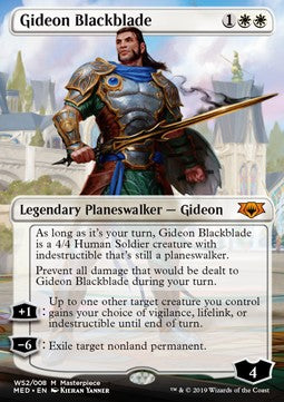 Gideon Blackblade MWAR- Masterpiece Englisch