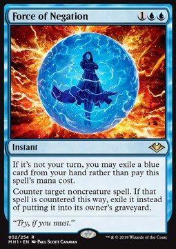 Force of Negation MH1-52 Rare Englisch