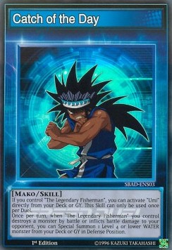Catch of the Day (Skill) SBAD-ENS03 Super Rare Englisch