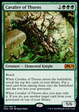 Cavalier of Thorns M20-167 Mythic Englisch