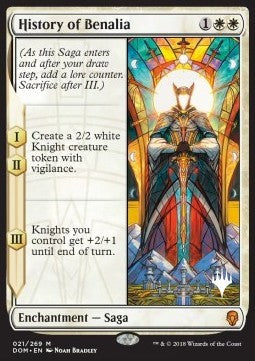 Geschichte Benalias XM20-21 Mythic Deutsch