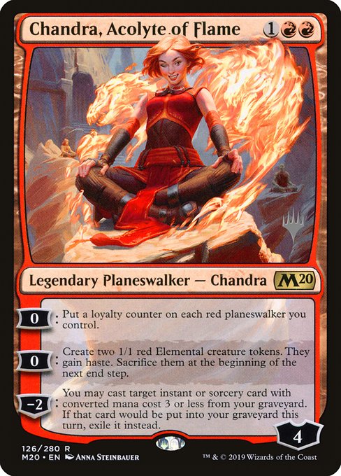 Chandra, Dienerin des Feuers XM20-126 Rare Deutsch