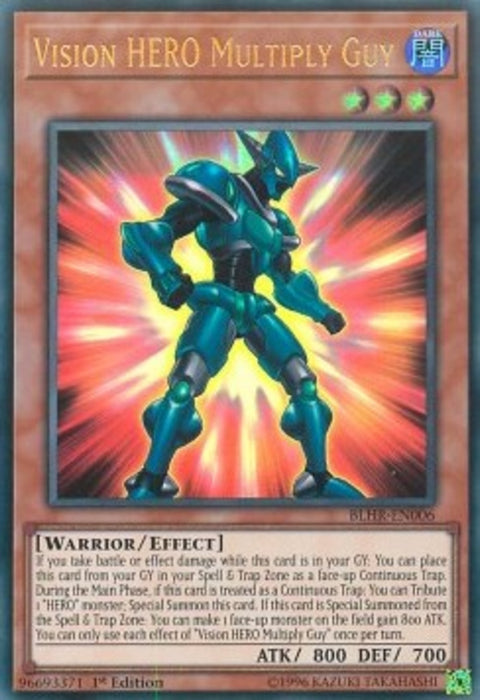 Vision HERO Multiply Guy BLHR-EN006 Ultra Rare Englisch