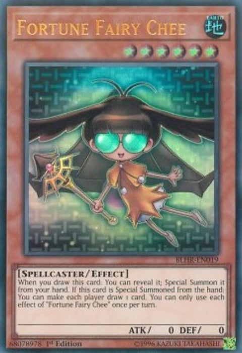 Fortune Fairy Chee BLHR-EN019 Ultra Rare Englisch