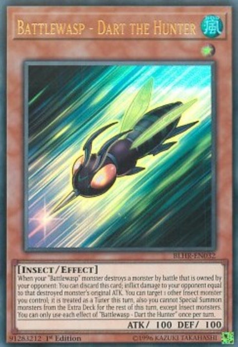 Battlewasp - Dart the Hunter BLHR-EN032 Ultra Rare Englisch
