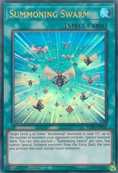 Summoning Swarm BLHR-EN040 Ultra Rare Englisch