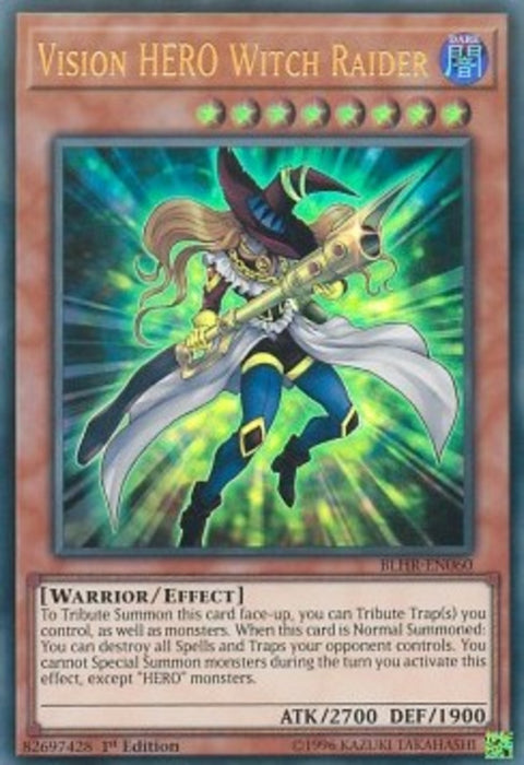 Vision HERO Witch Raider BLHR-EN060 Ultra Rare Englisch