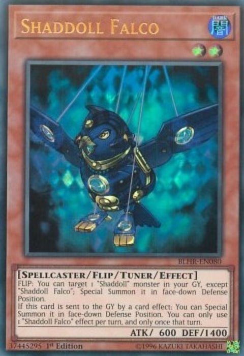 Shaddoll Falco BLHR-EN080 Ultra Rare Englisch