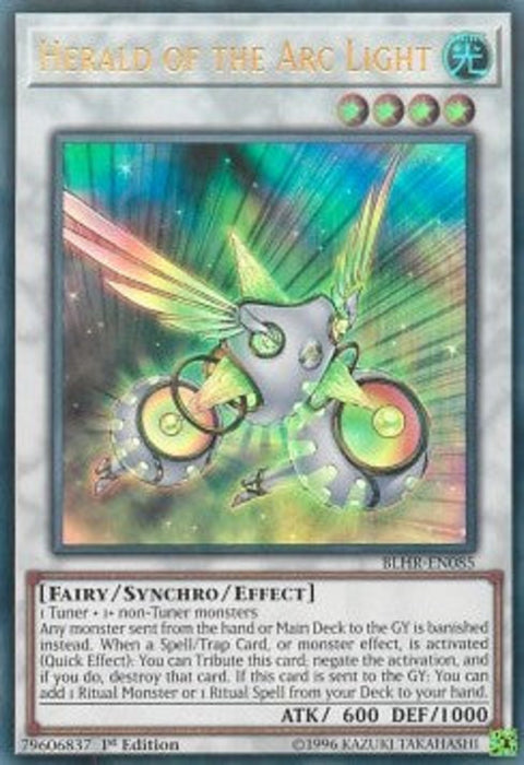 Herald of the Arc Light BLHR-EN085 Ultra Rare Englisch