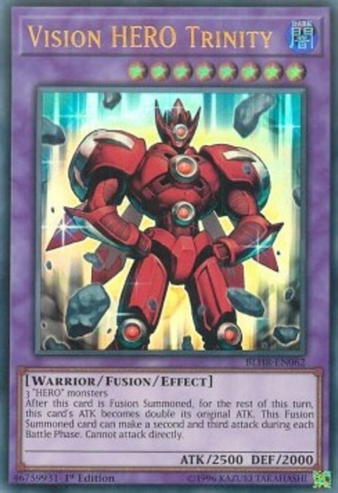 Vision HERO Trinity BLHR-EN062 Ultra Rare Englisch
