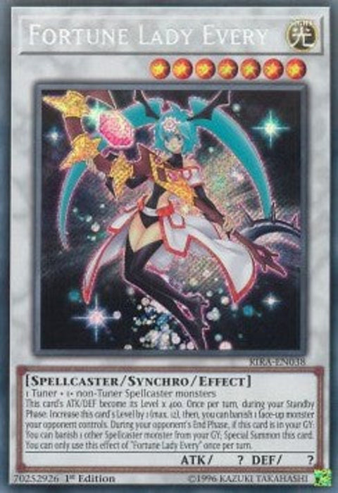 Fortune Lady Every RIRA-EN038 Secret Rare Englisch