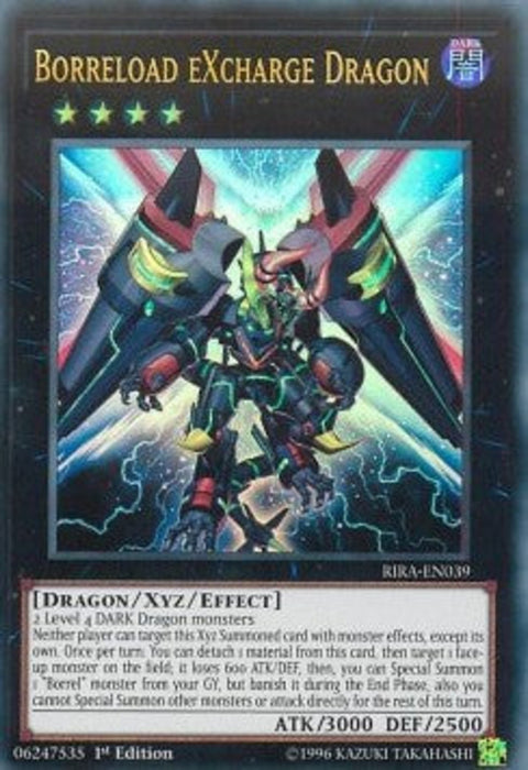 Borreload eXcharge Dragon RIRA-EN039 Ultra Rare Englisch