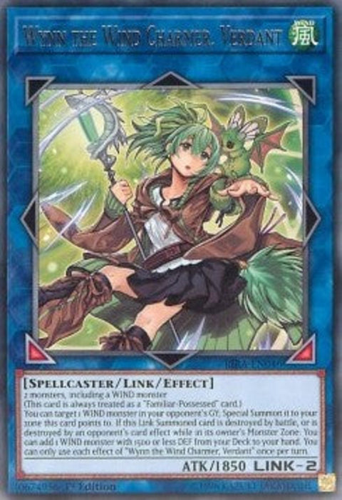 Wynn the Wind Charmer, Verdant (V.1) RIRA-EN046 Rare Englisch
