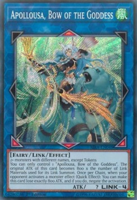 Apollousa, Bow of the Goddess (V.1) RIRA-EN048 Secret Rare Englisch