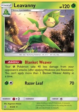 Leavanny UNM-9 Rare Deutsch