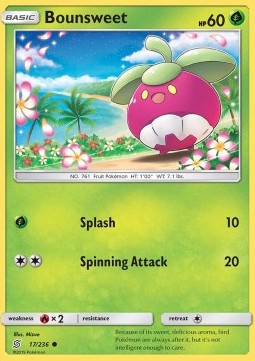 Bounsweet UNM-17 Common Deutsch