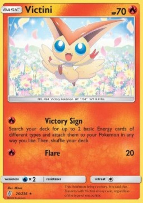 Victini UNM-26 Holo Rare Deutsch