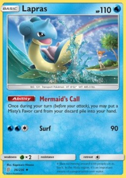 Lapras UNM-36 Uncommon Englisch