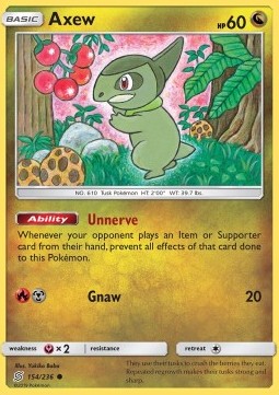 Axew UNM-154 Common Deutsch