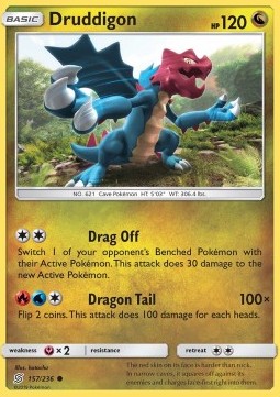 Druddigon UNM-157 Common Deutsch