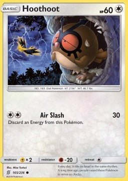 Hoothoot UNM-165 Common Deutsch