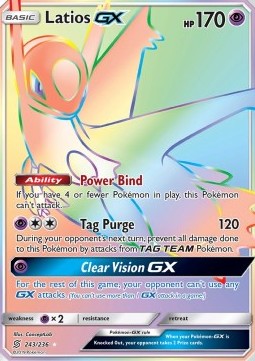 Latios GX UNM-243 Secret Rare Deutsch