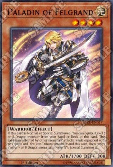 Paladin of Felgrand SDRR-EN017 Common Englisch