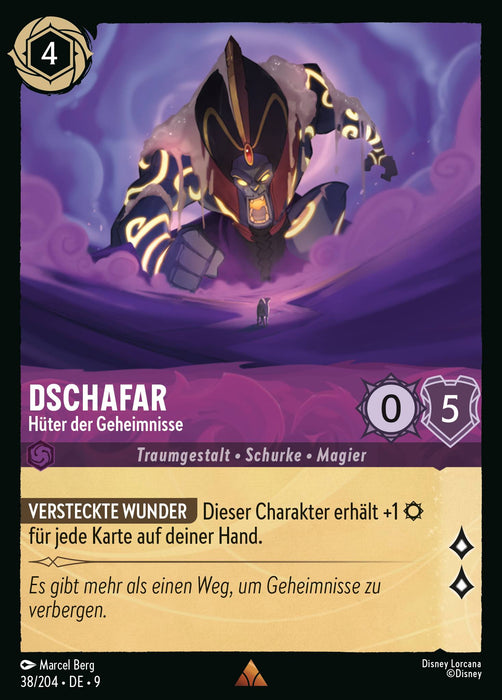 Dschafar - Hüter der Geheimnisse 9FAB-038 Rare Deutsch