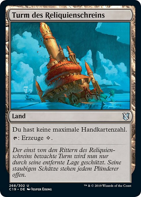 Turm des Reliquienschreins C19-268 Uncommon Deutsch