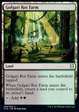 Golgari Rot Farm C19-248 Uncommon Englisch