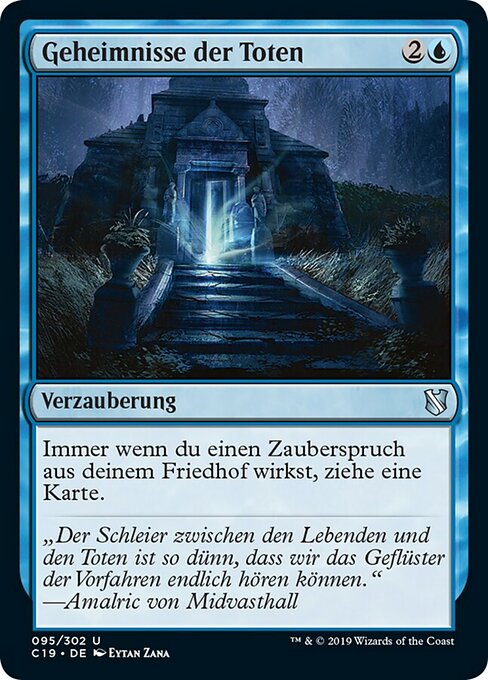 Geheimnisse der Toten C19-95 Uncommon Deutsch