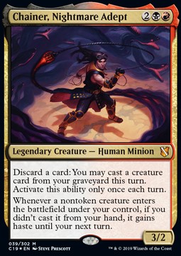 Chainer, Nachtmahr-Adept C19-39 Mythic Deutsch