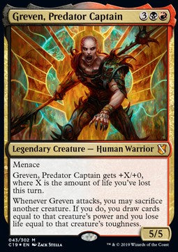 Greven, Kapitän der Raubvogel C19-43 Mythic Deutsch