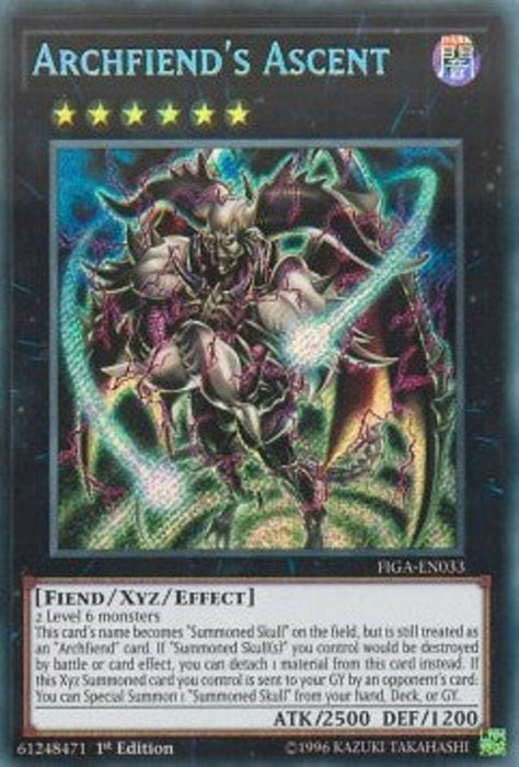 Archfiend's Ascent FIGA-EN033 Secret Rare Englisch