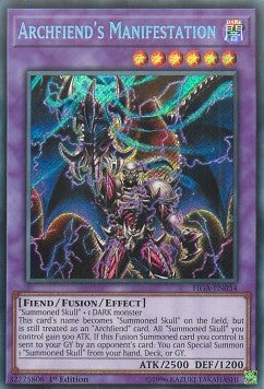 Archfiend's Manifestation FIGA-EN034 Secret Rare Englisch