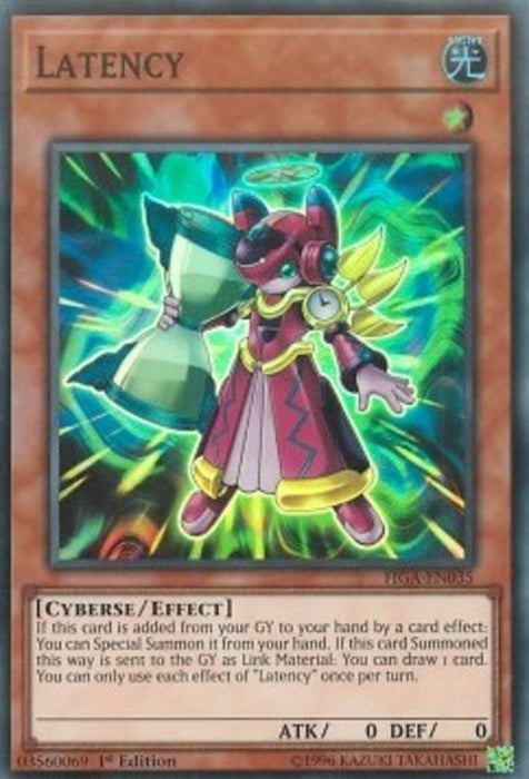 Latency FIGA-EN035 Super Rare Englisch