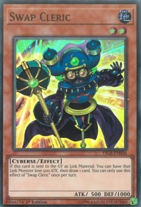Swap Cleric FIGA-EN036 Super Rare Englisch