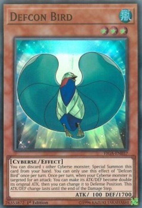 Defcon Bird FIGA-EN037 Super Rare Englisch