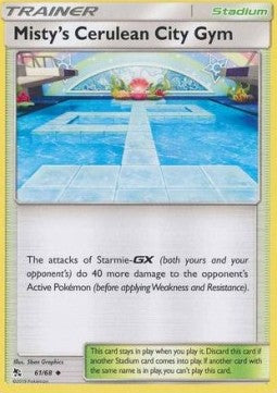 Misty's Cerulean City Gym HIF-61 Uncommon Englisch