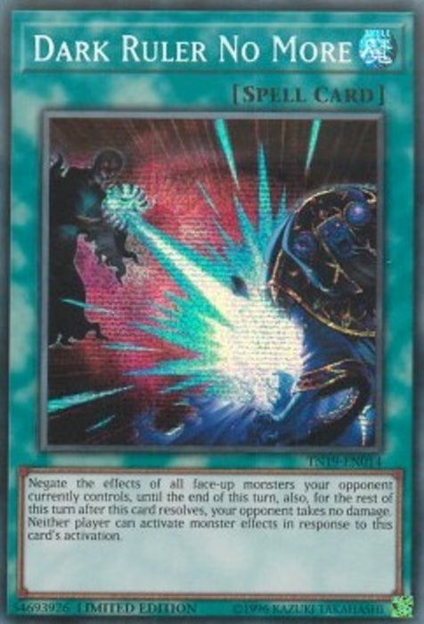 Dark Ruler No More TN19-EN014 Secret Rare Englisch