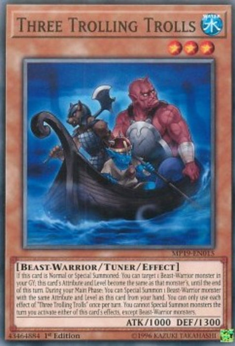 Three Trolling Trolls MP19-EN015 Common Englisch