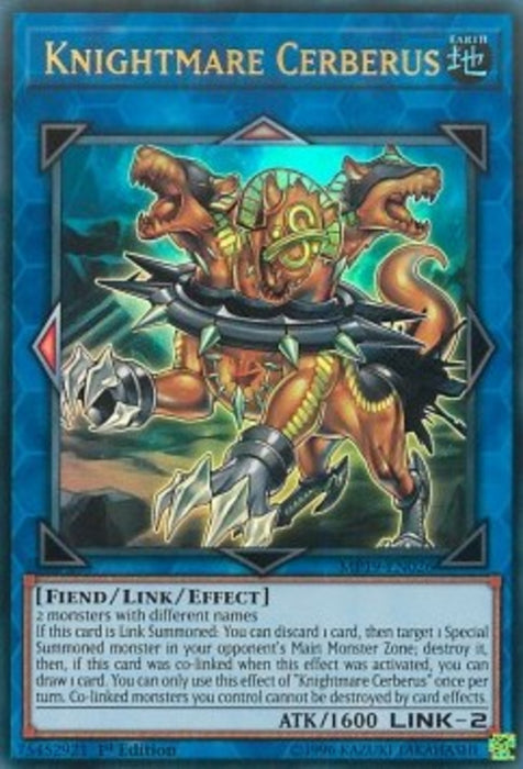 Knightmare Cerberus MP19-EN026 Ultra Rare Englisch