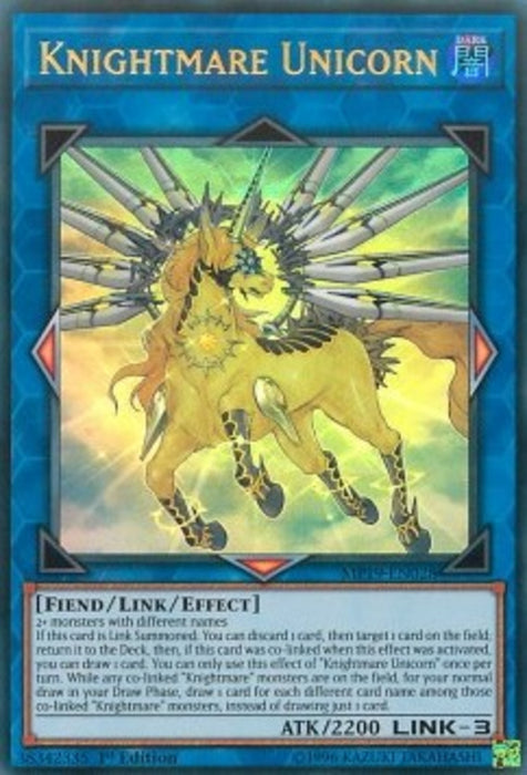 Knightmare Unicorn MP19-EN028 Ultra Rare Englisch