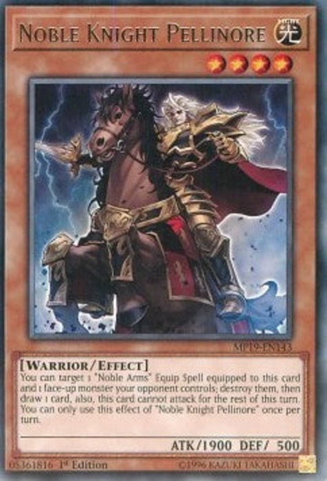 Noble Knight Pellinore MP19-EN143 Rare Englisch