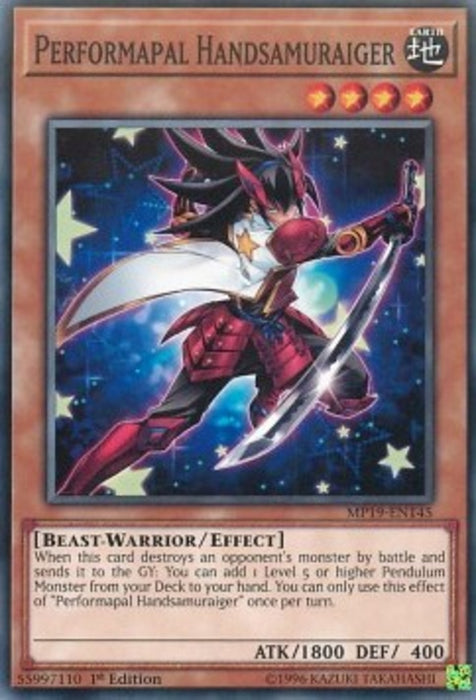 Performapal Handsamuraiger MP19-EN145 Common Englisch