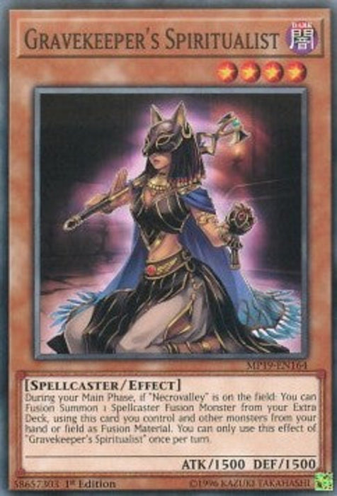 Gravekeeper's Spiritualist MP19-EN164 Common Englisch