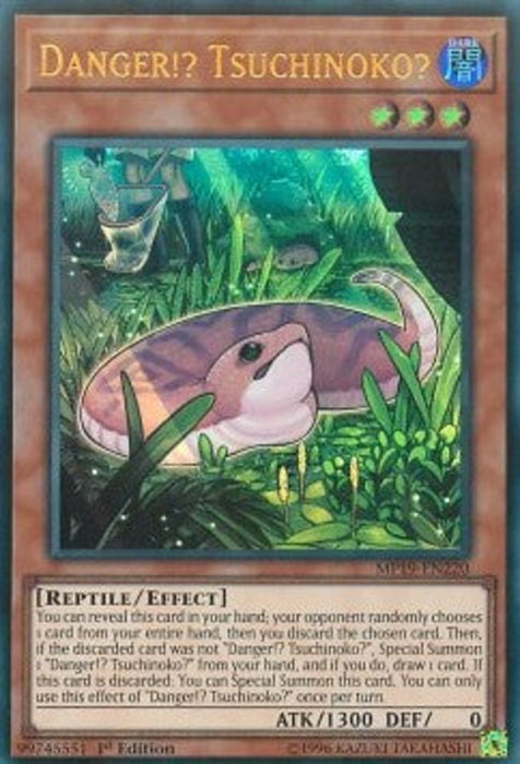 Danger!? Tsuchinoko? MP19-EN220 Ultra Rare Englisch